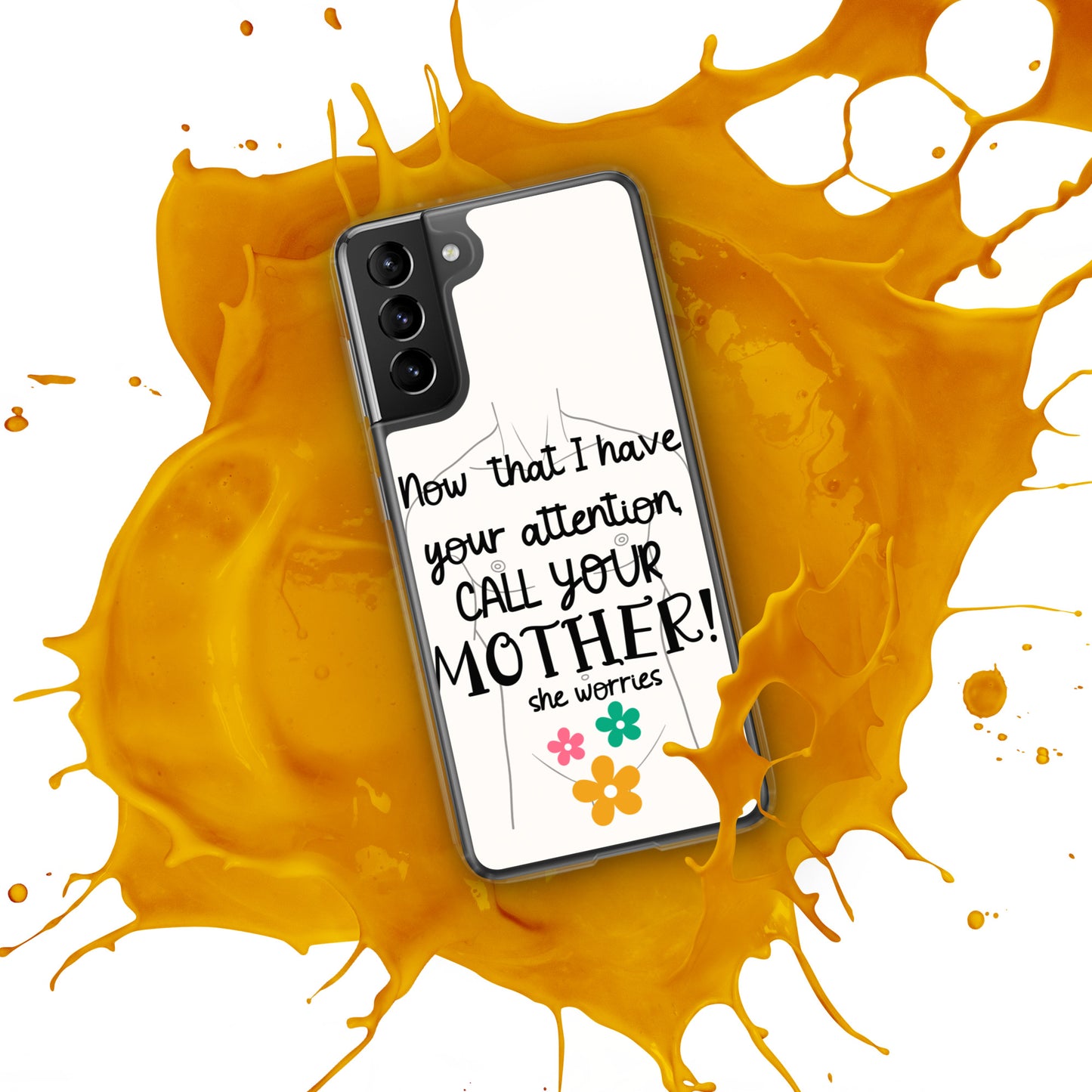 Call your mother Clear Case for Samsung®