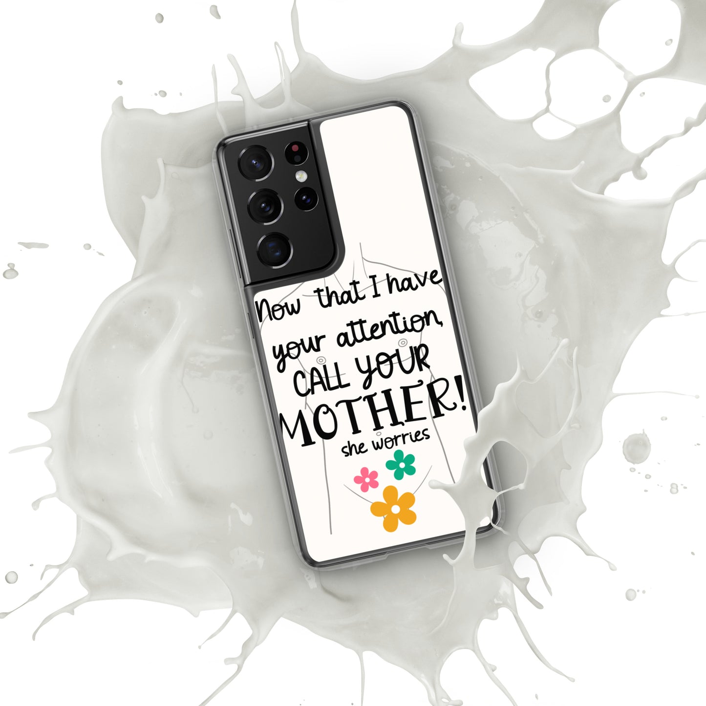 Call your mother Clear Case for Samsung®