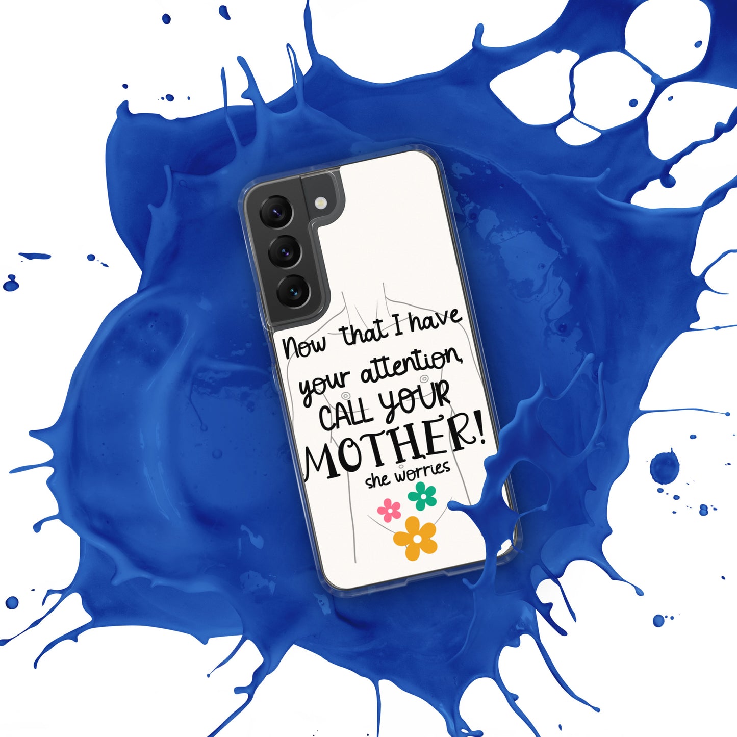 Call your mother Clear Case for Samsung®