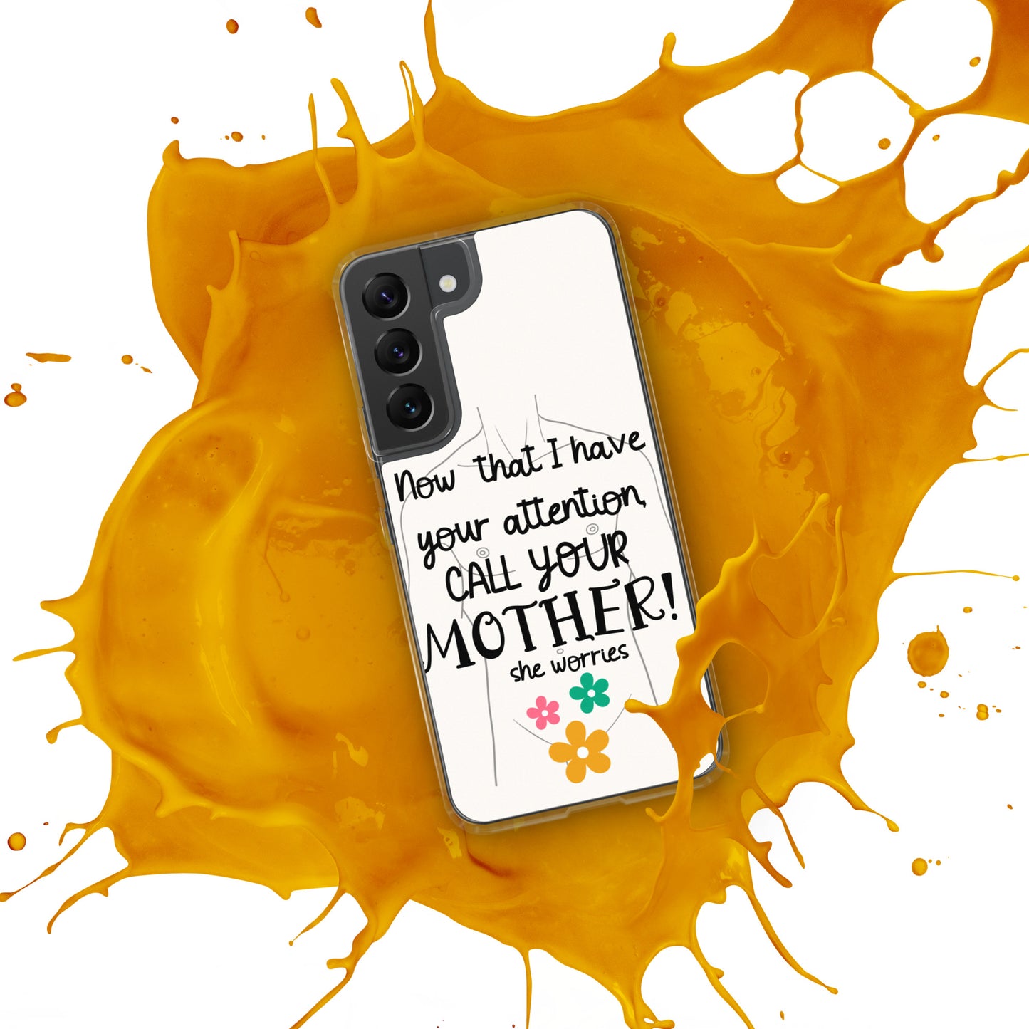 Call your mother Clear Case for Samsung®
