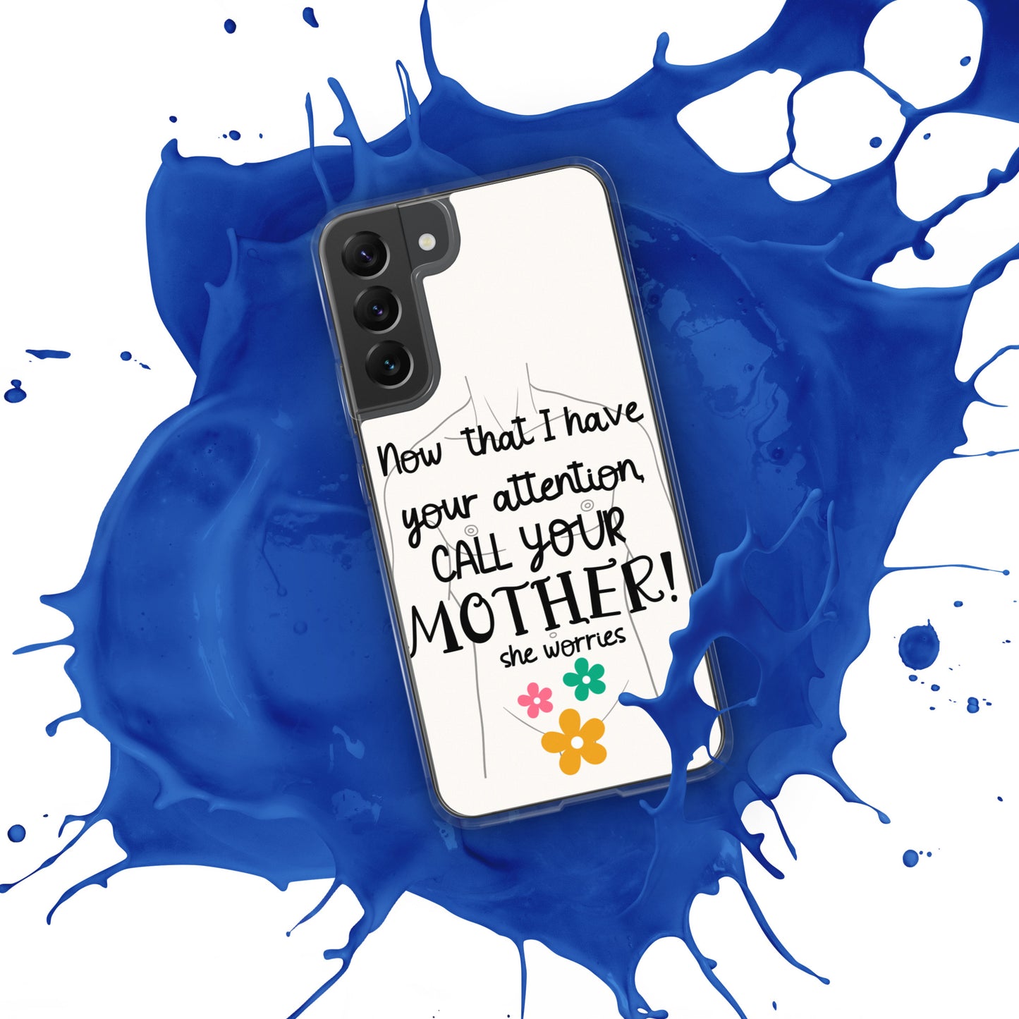 Call your mother Clear Case for Samsung®