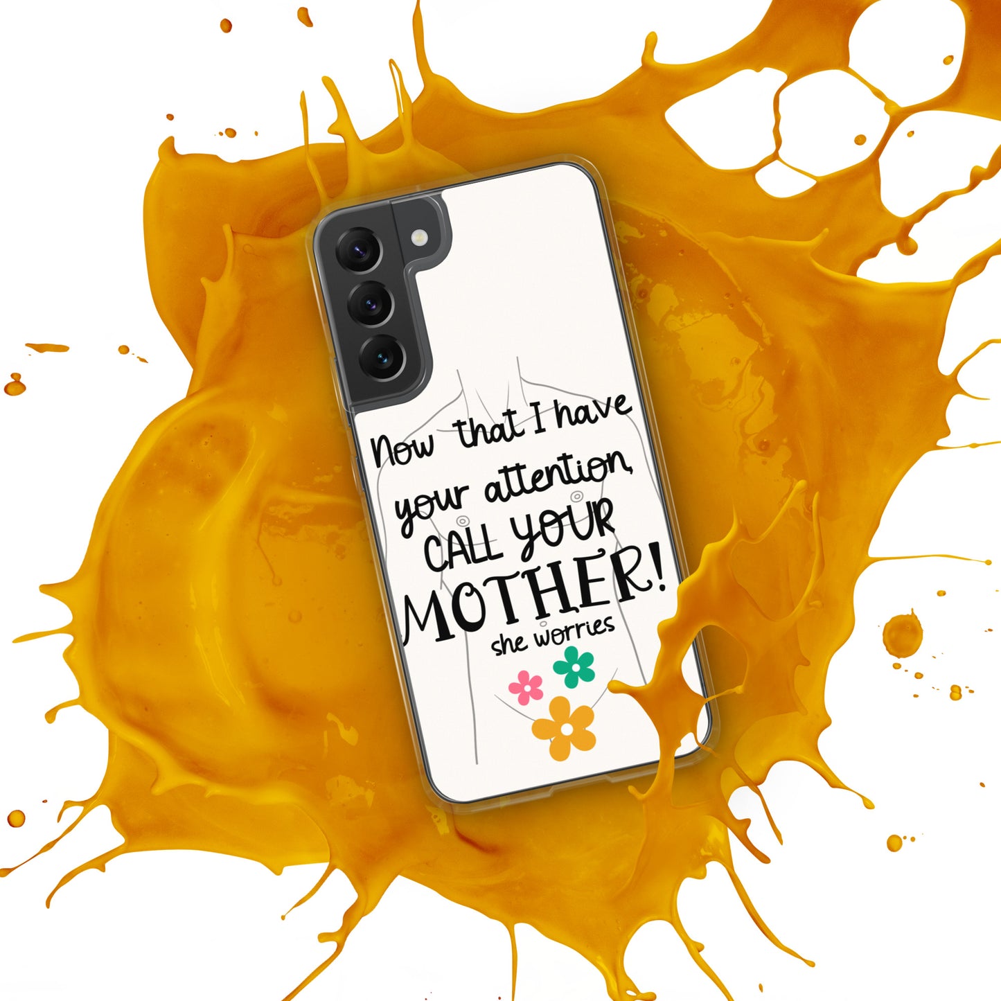 Call your mother Clear Case for Samsung®