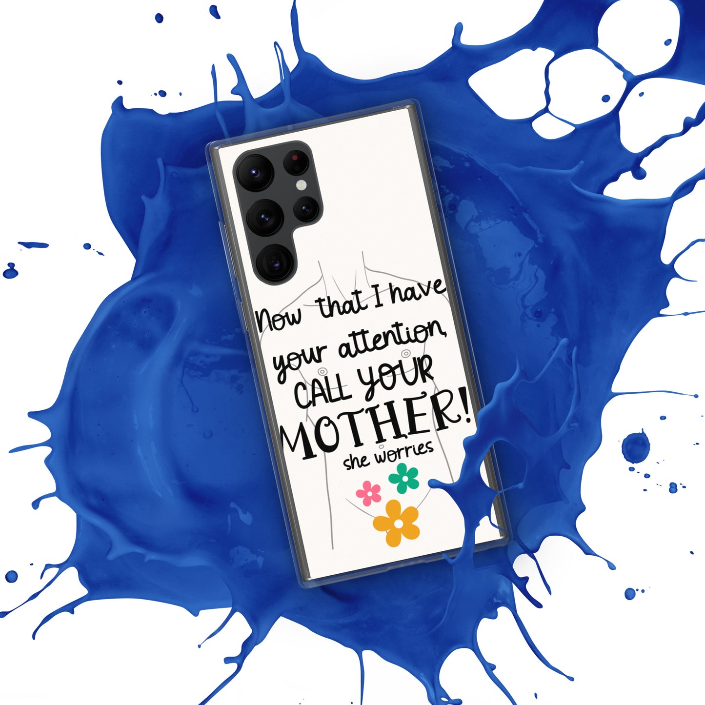 Call your mother Clear Case for Samsung®