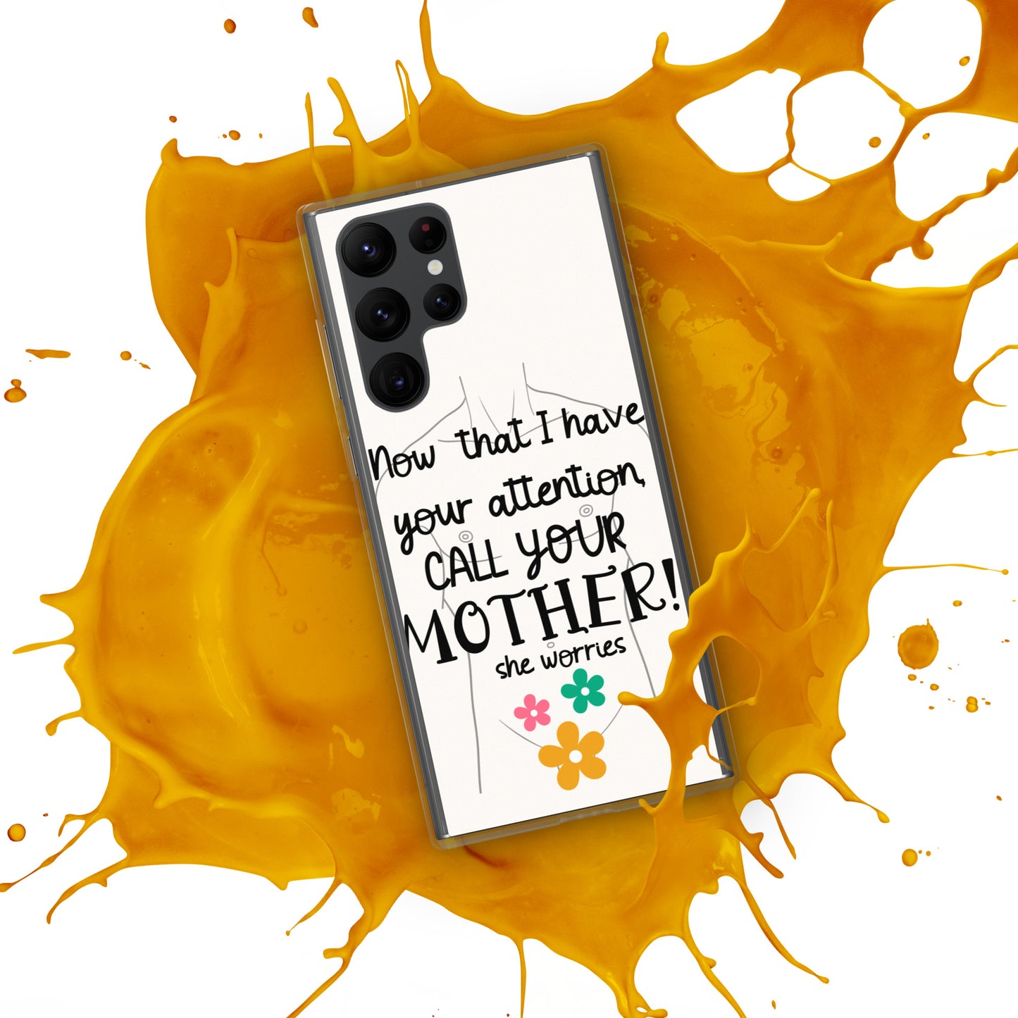 Call your mother Clear Case for Samsung®