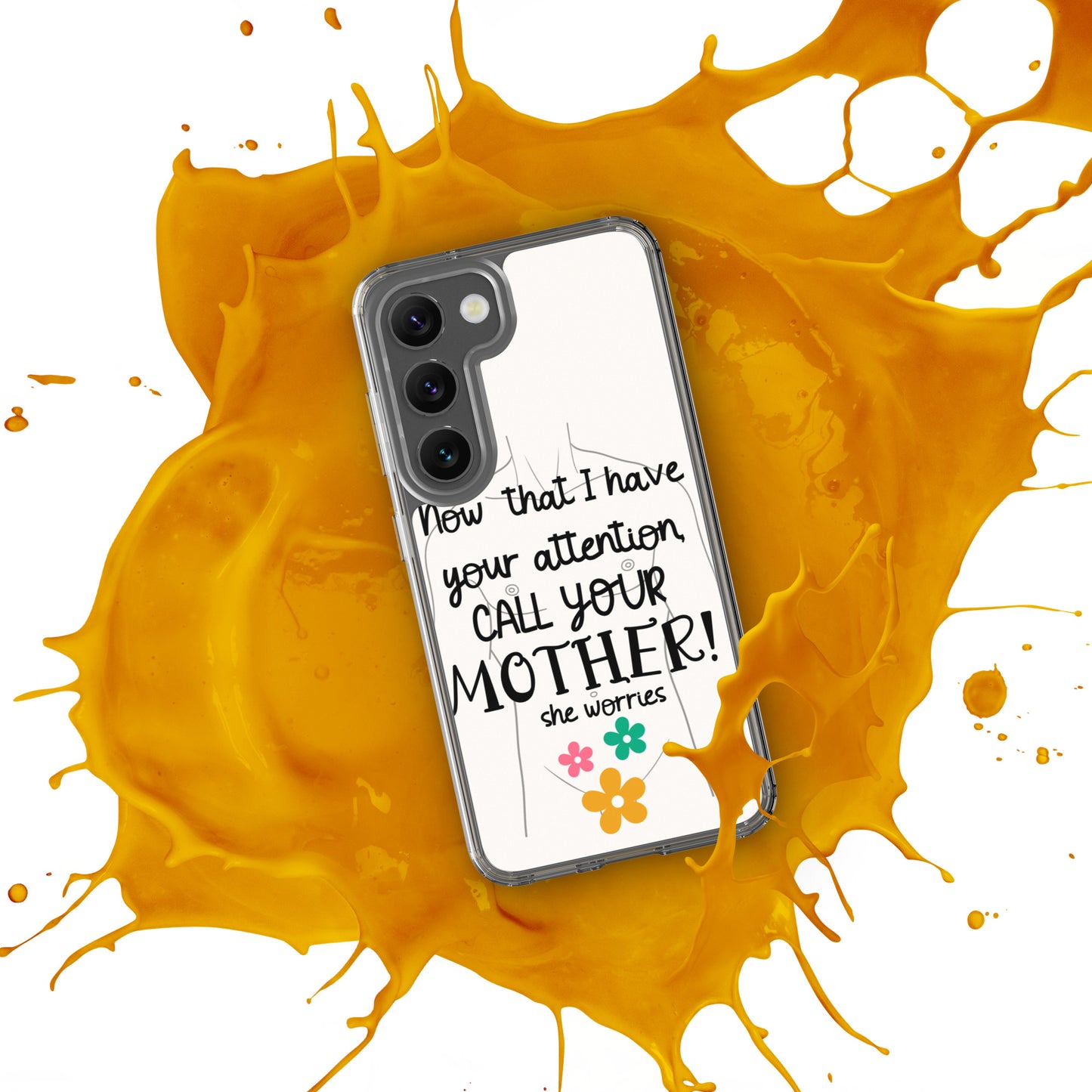 Call your mother Clear Case for Samsung®