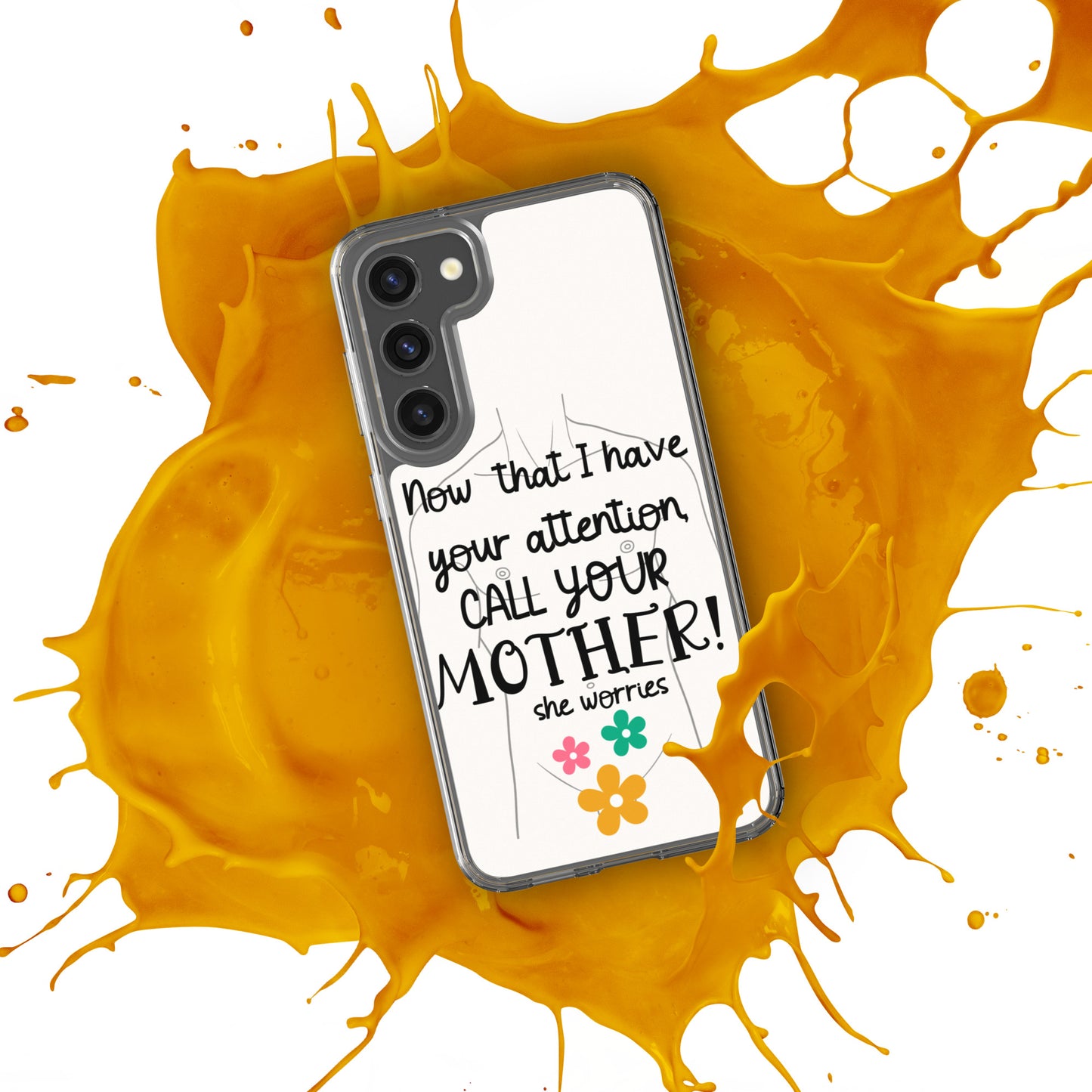 Call your mother Clear Case for Samsung®