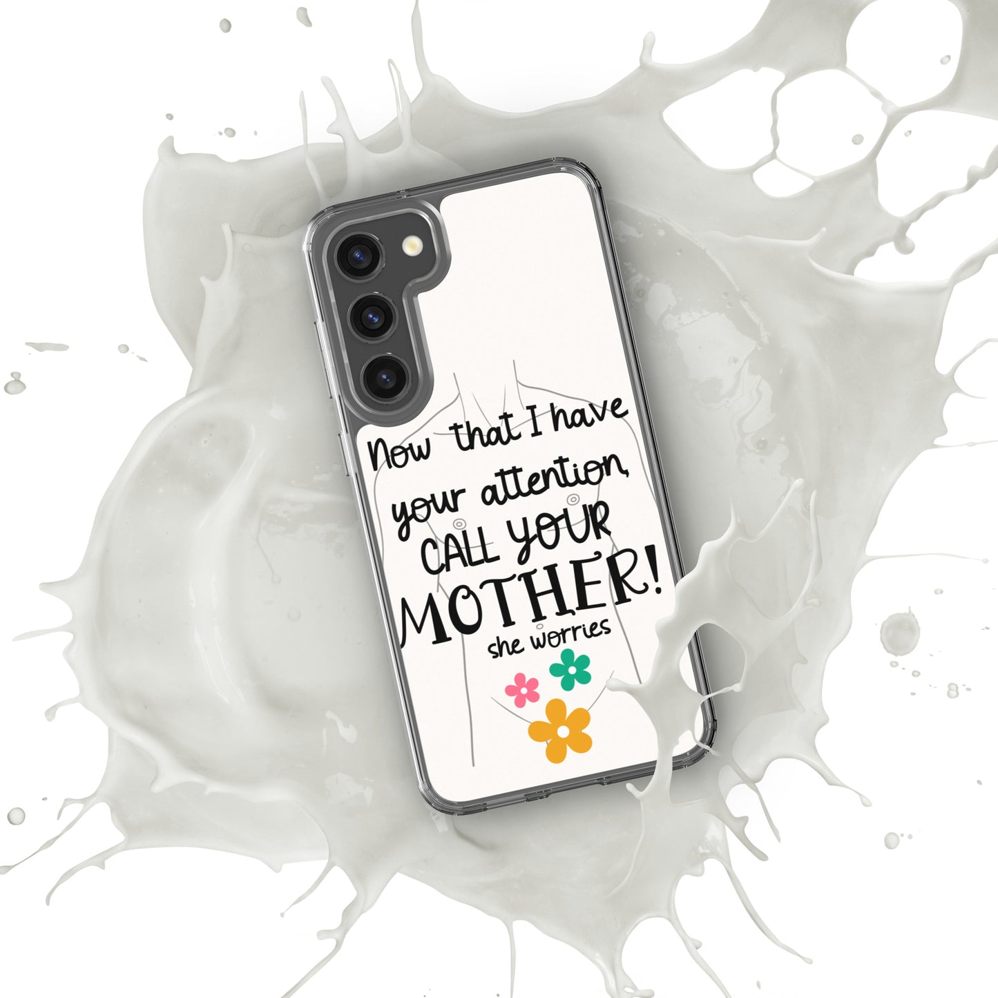 Call your mother Clear Case for Samsung®