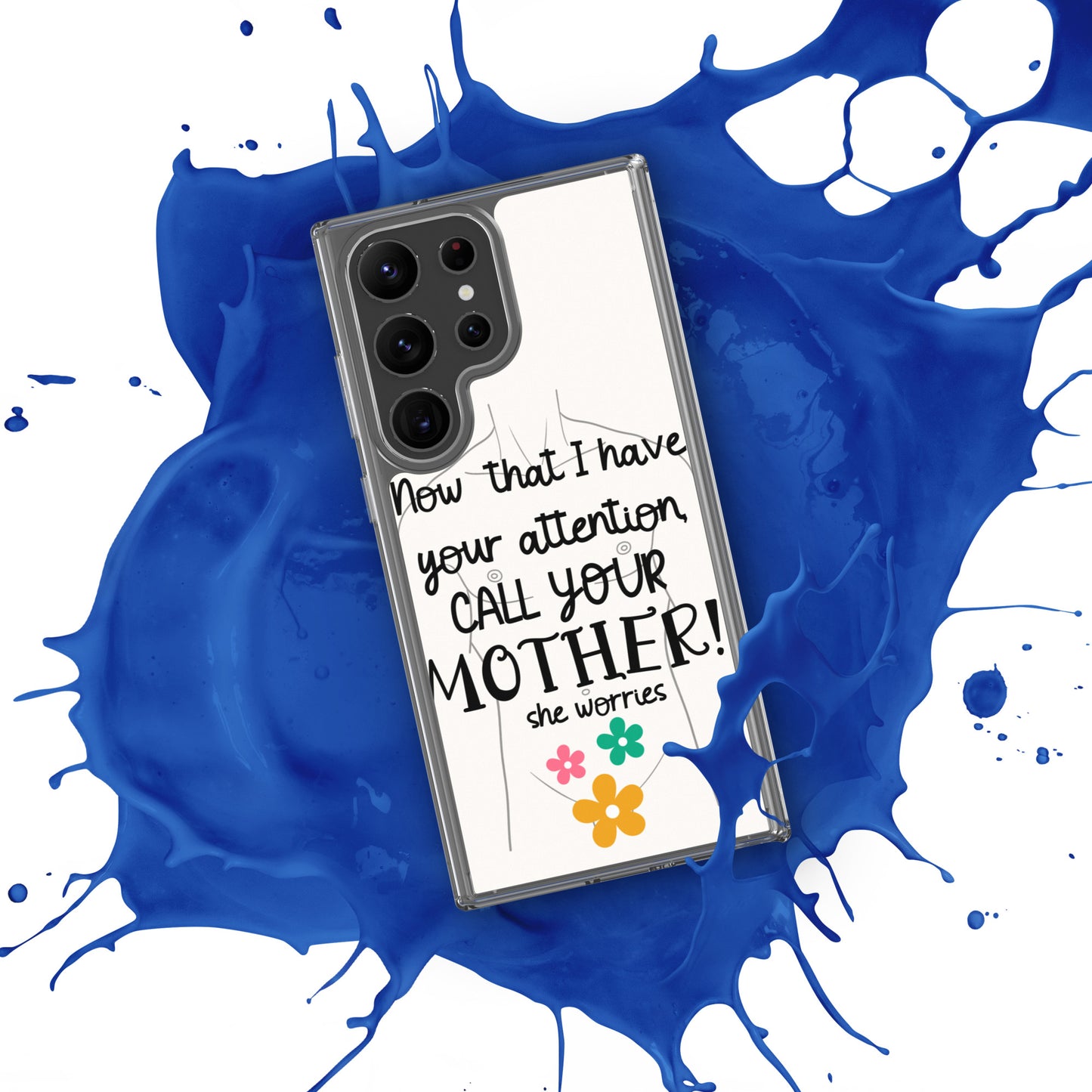 Call your mother Clear Case for Samsung®