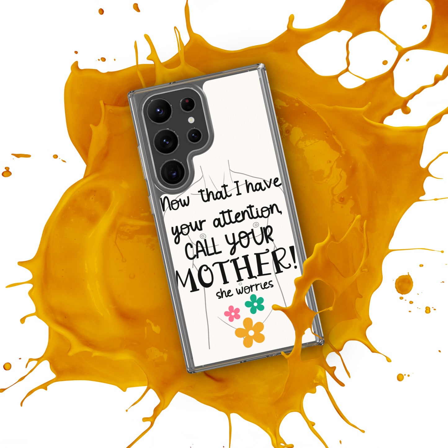 Call your mother Clear Case for Samsung®
