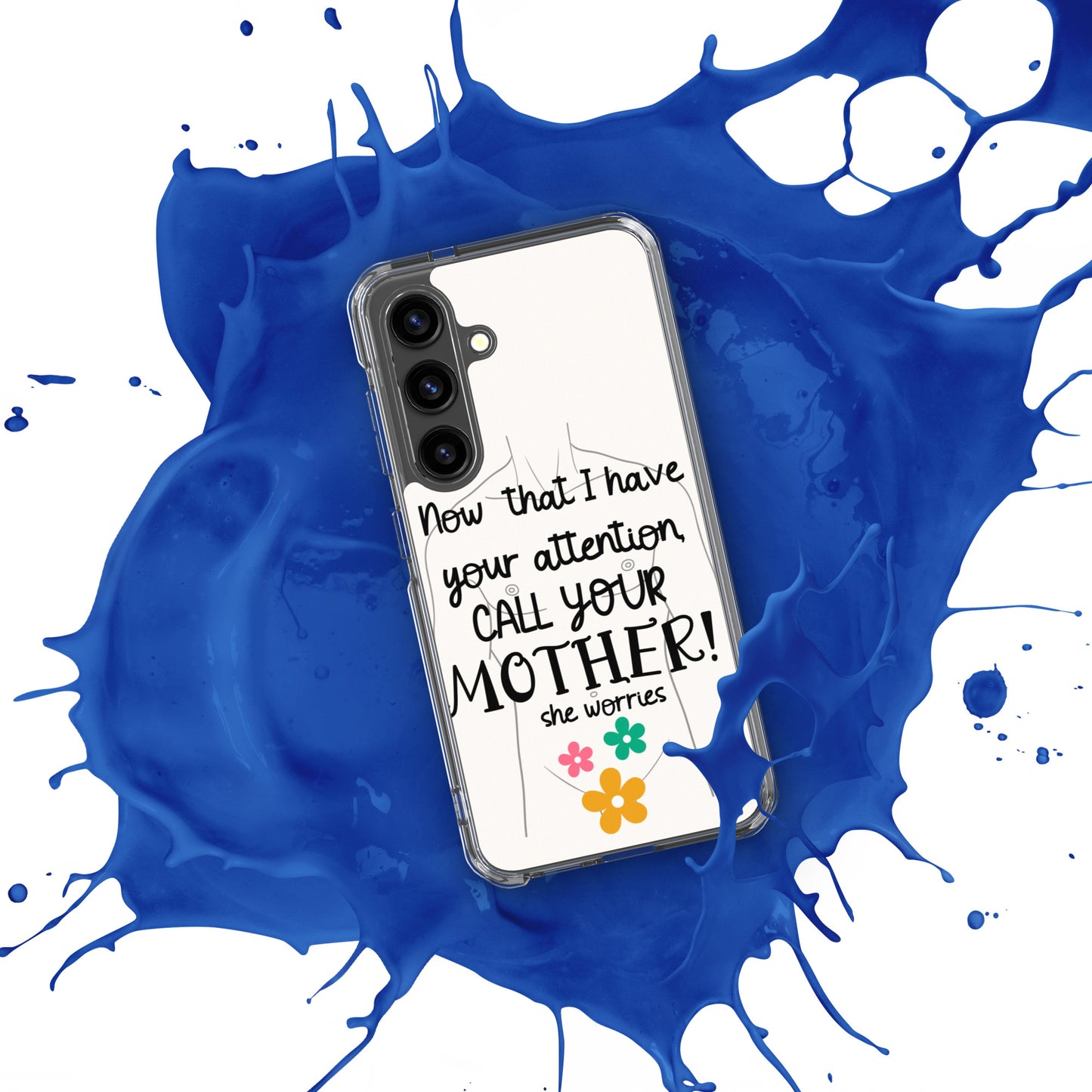 Call your mother Clear Case for Samsung®
