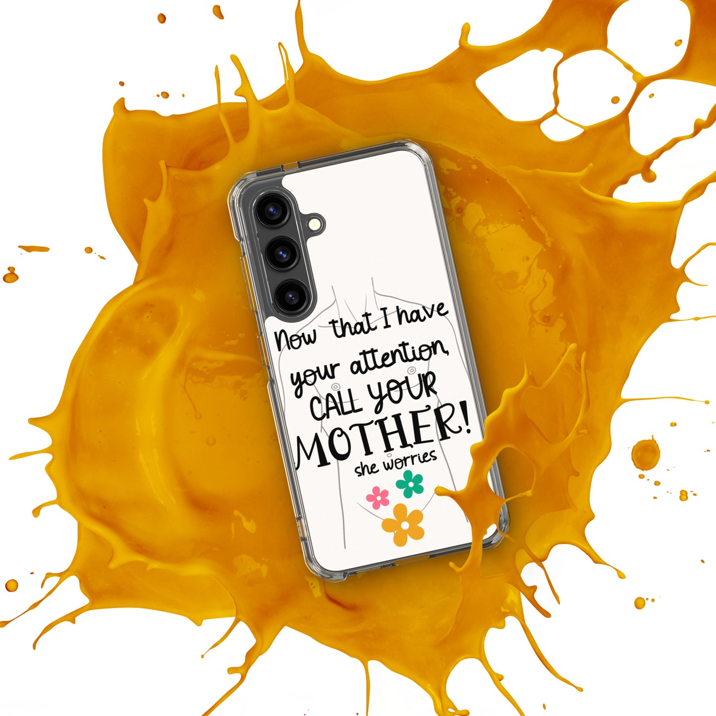 Call your mother Clear Case for Samsung®