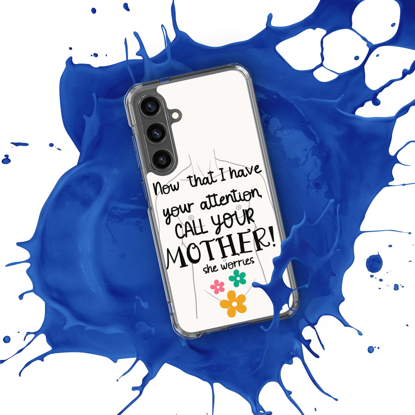 Call your mother Clear Case for Samsung®