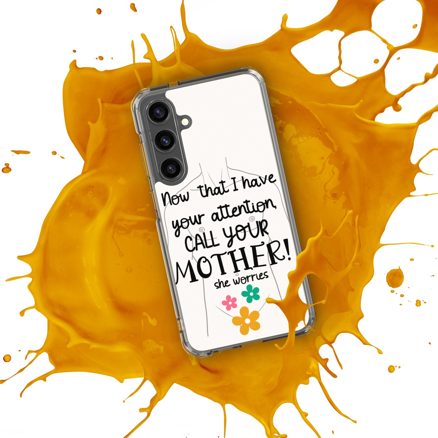 Call your mother Clear Case for Samsung®
