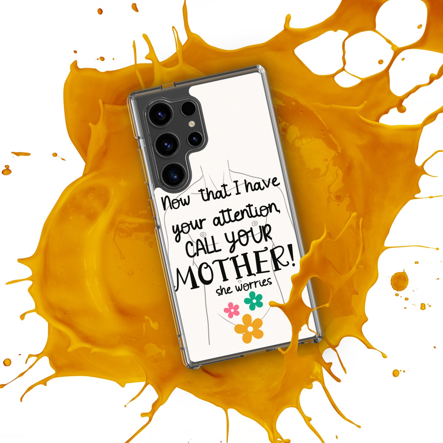 Call your mother Clear Case for Samsung®