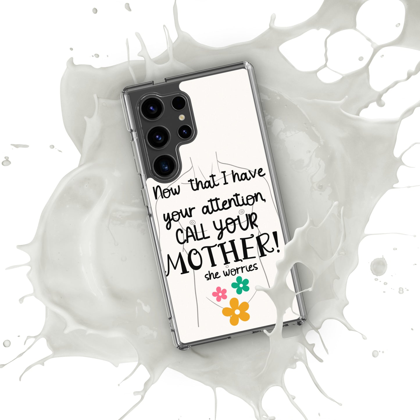 Call your mother Clear Case for Samsung®