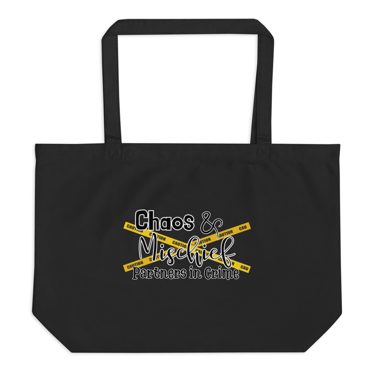 Chaos Large organic tote bag
