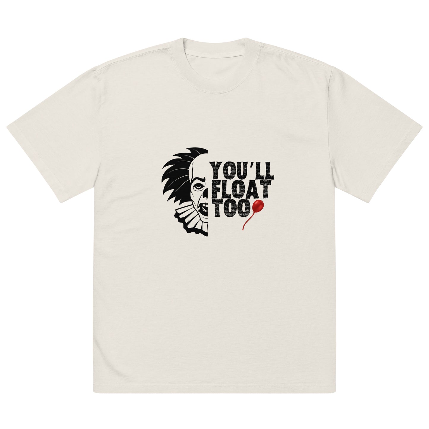You’ll float Oversized faded t-shirt