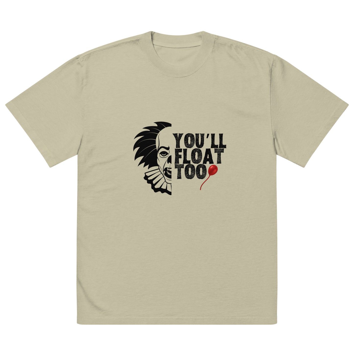 You’ll float Oversized faded t-shirt