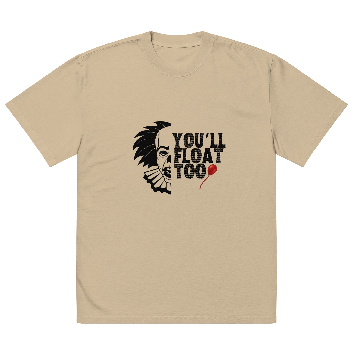 You’ll float Oversized faded t-shirt