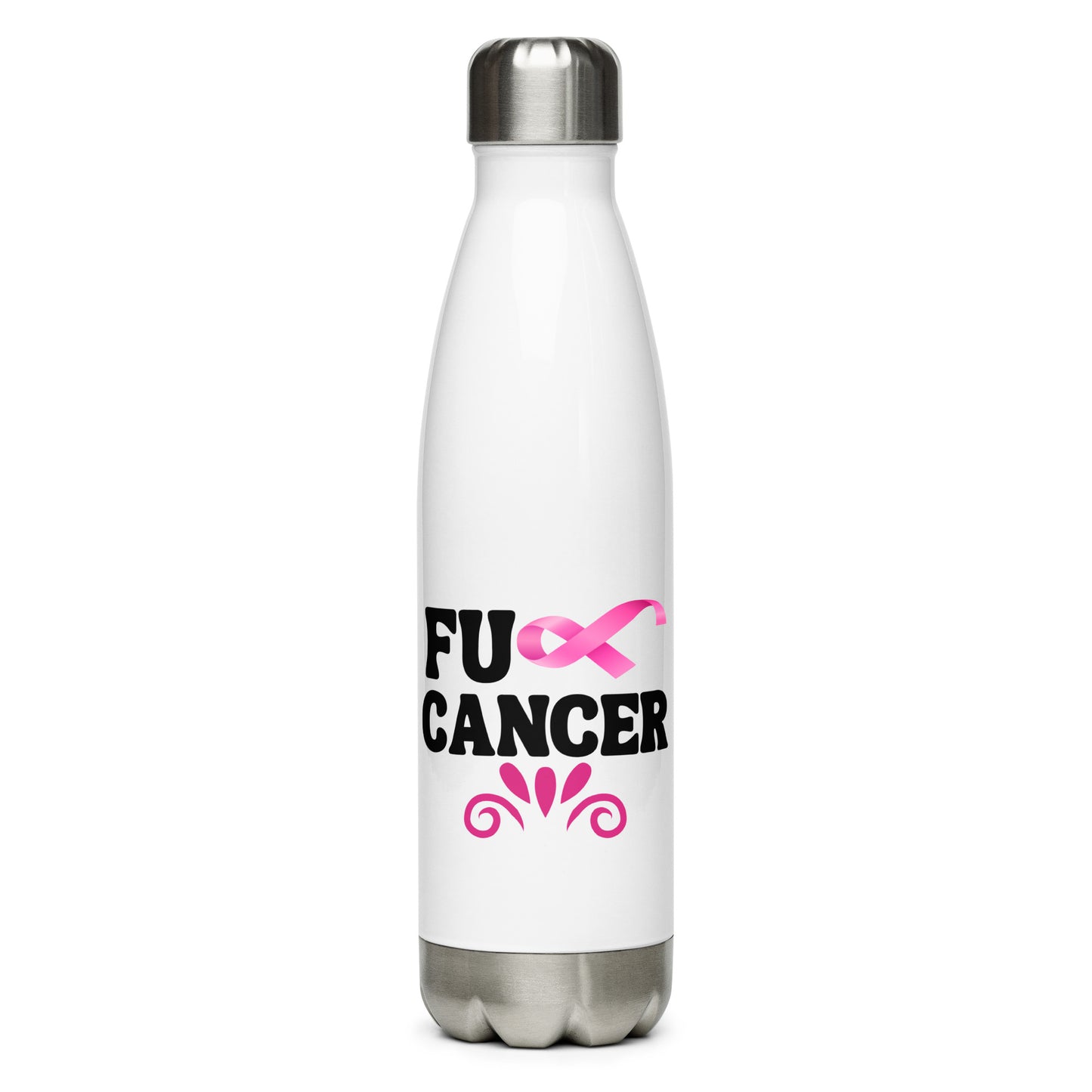 FU cancer Stainless steel water bottle