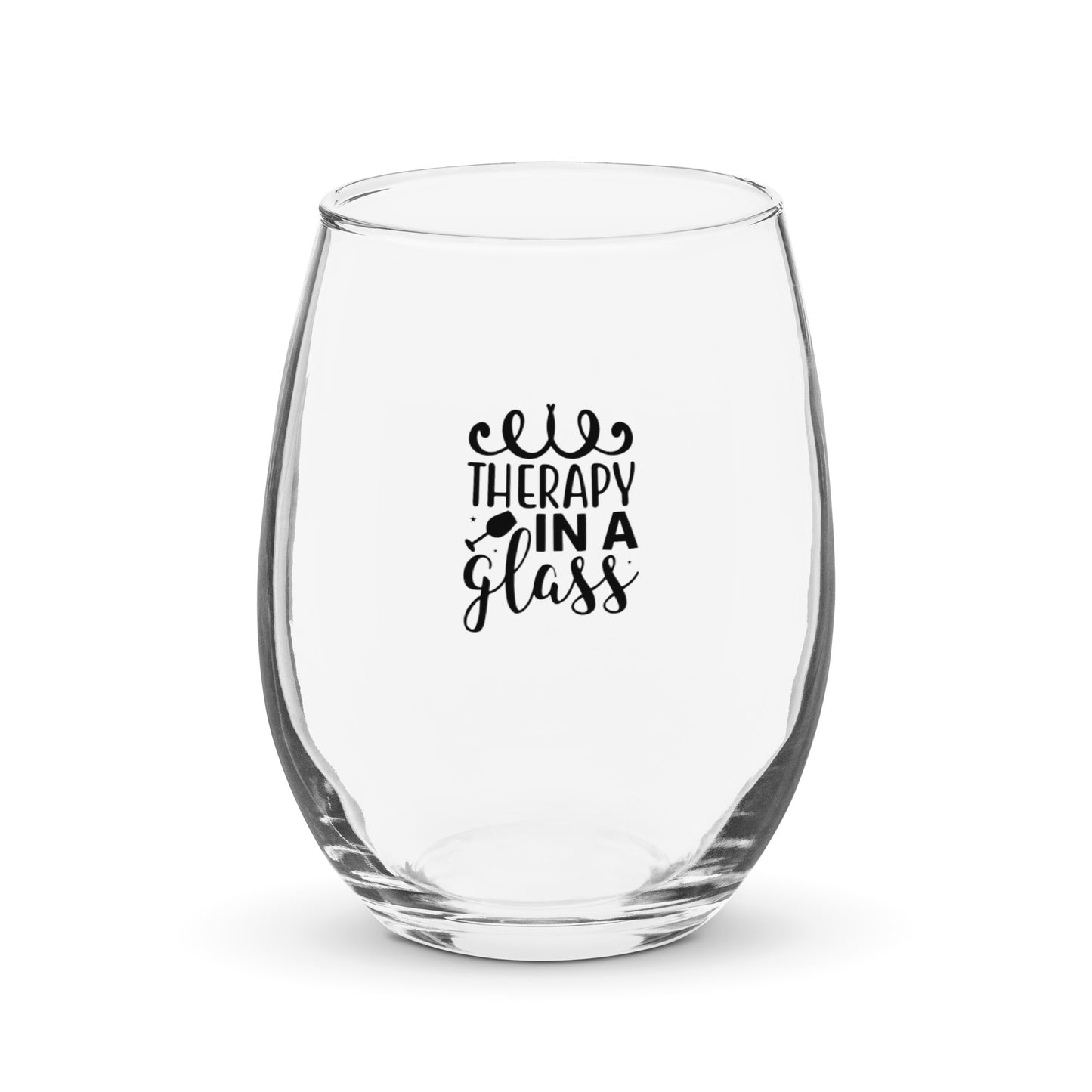 Therapy Stemless wine glass