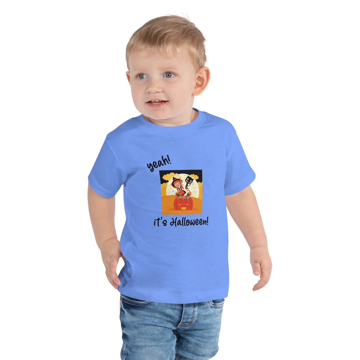 Yeah! It’s Halloween Toddler Short Sleeve Tee