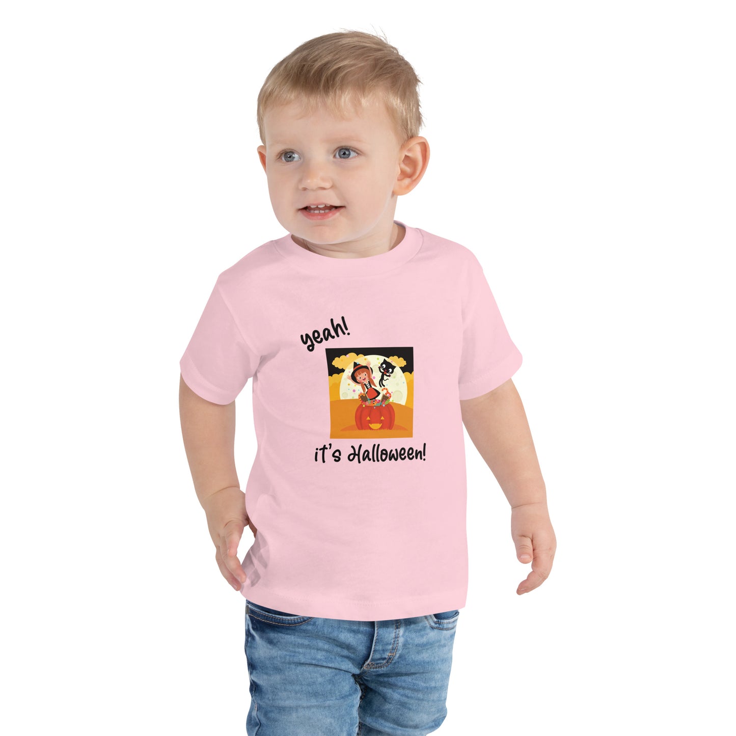 Yeah! It’s Halloween Toddler Short Sleeve Tee