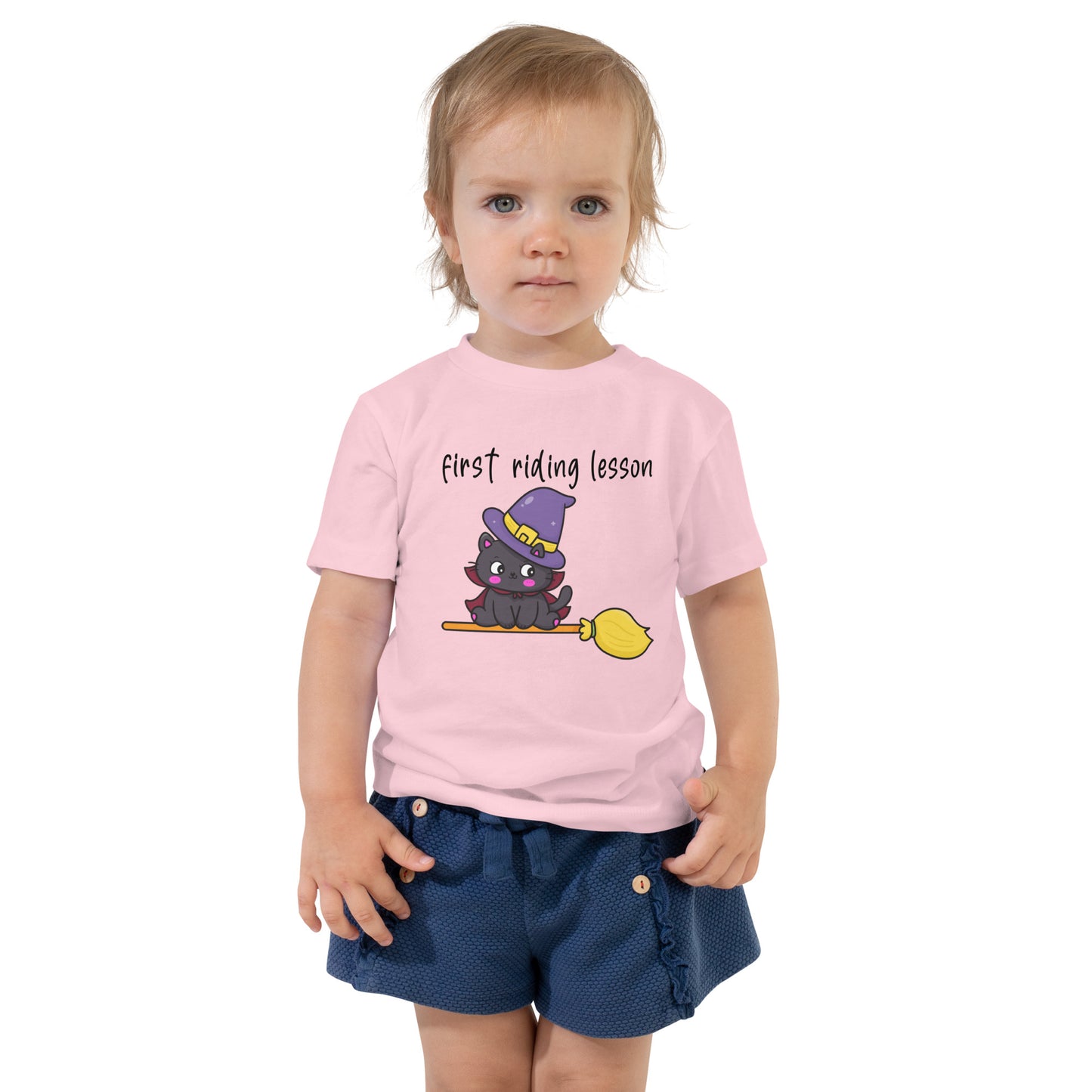 First riding lesson Toddler Short Sleeve Tee