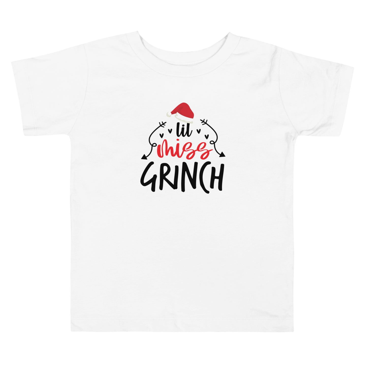 Lil miss grinch Toddler Short Sleeve Tee