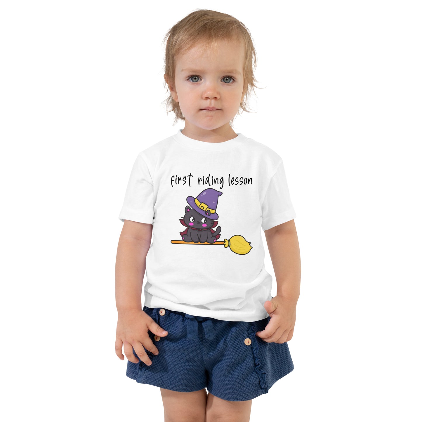 First riding lesson Toddler Short Sleeve Tee