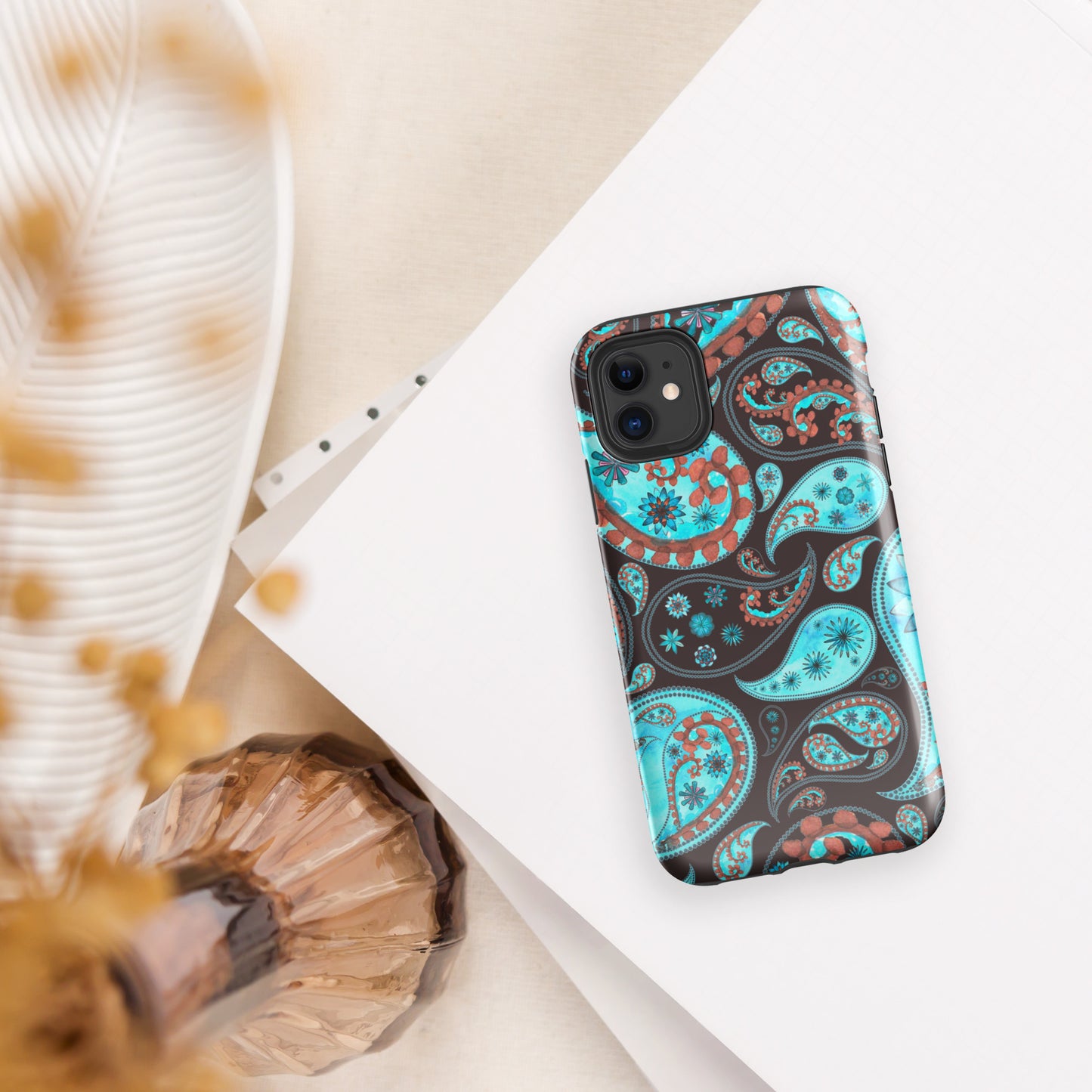 Paisley Tough Case for iPhone®