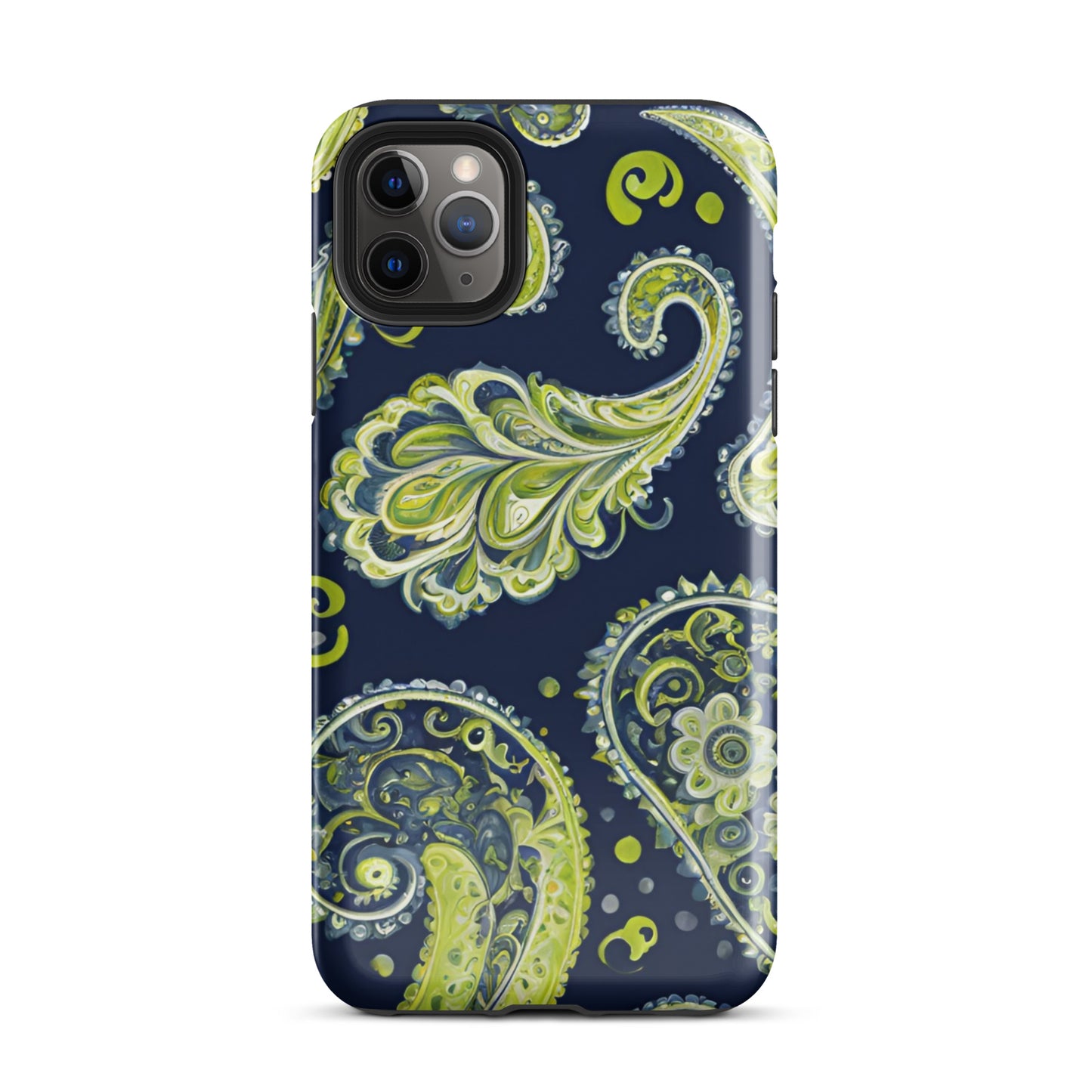 AI Generated Paisley Print Tough Case for iPhone®