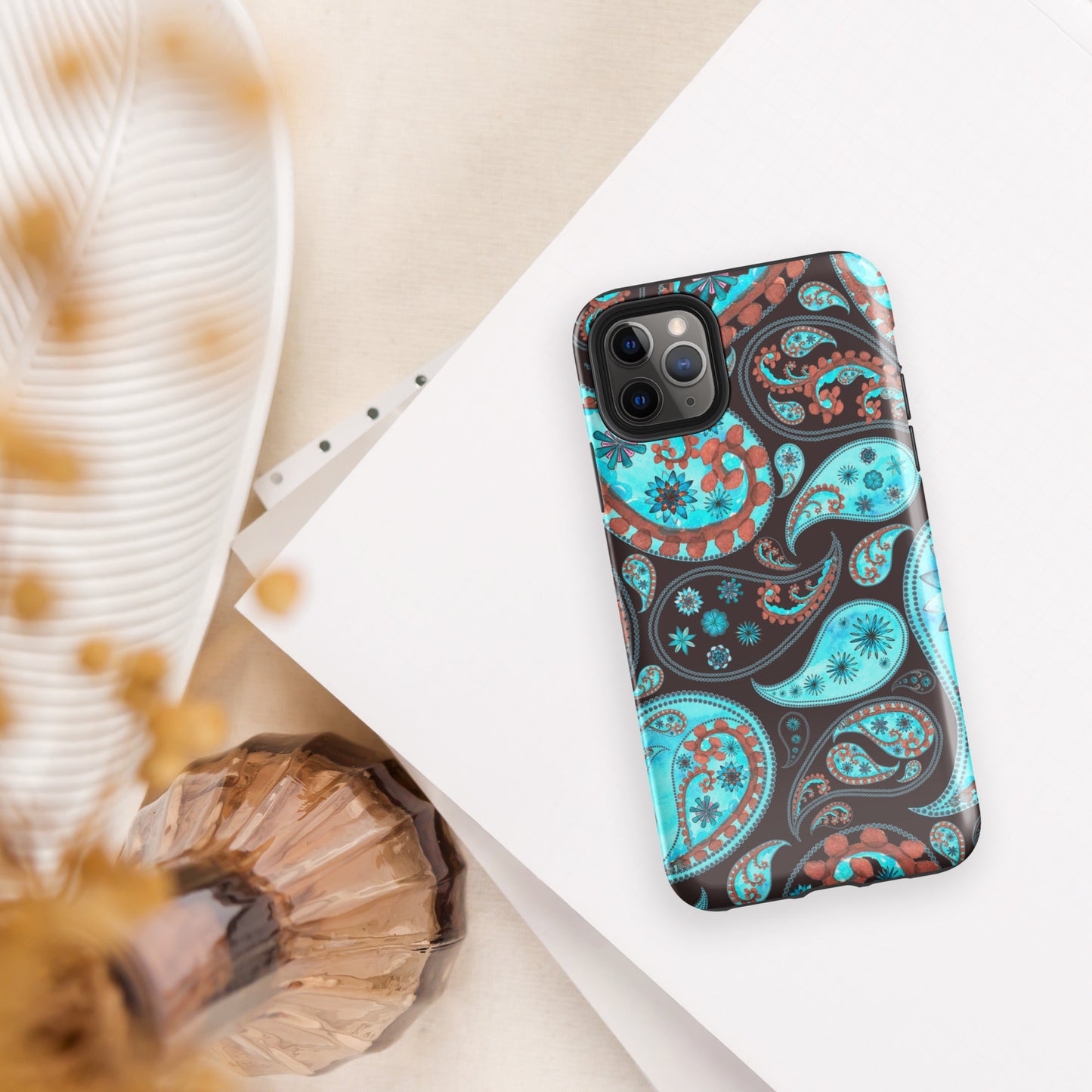 Paisley Tough Case for iPhone®