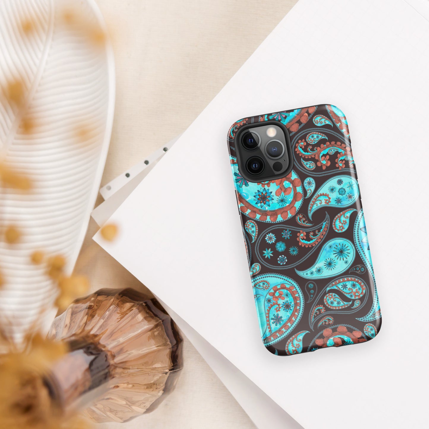 Paisley Tough Case for iPhone®