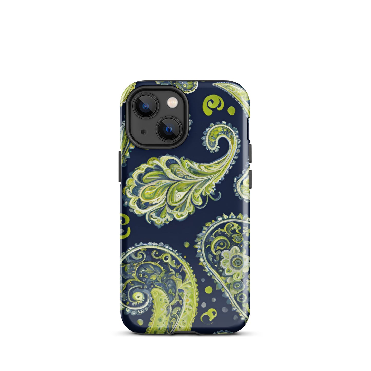 AI Generated Paisley Print Tough Case for iPhone®