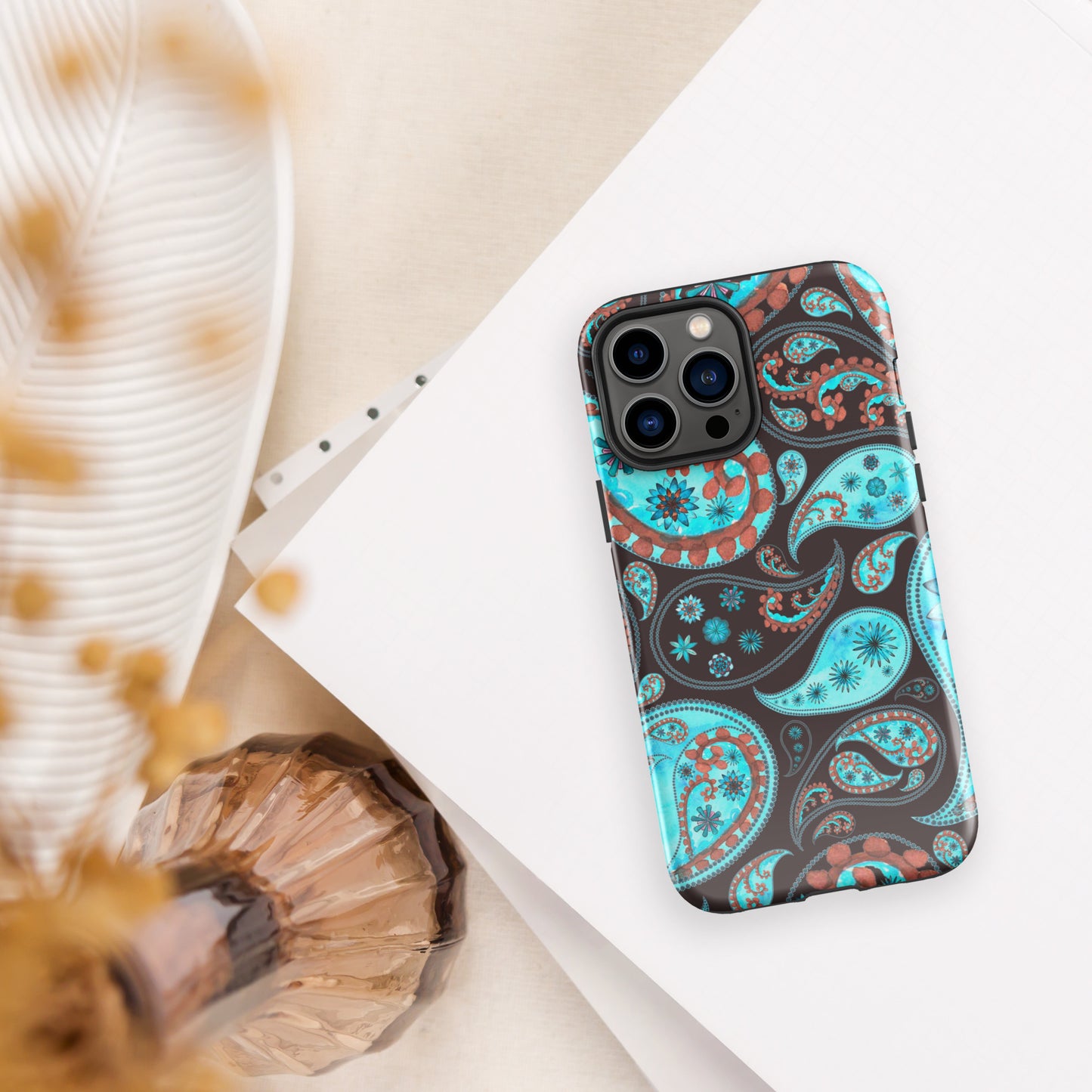 Paisley Tough Case for iPhone®