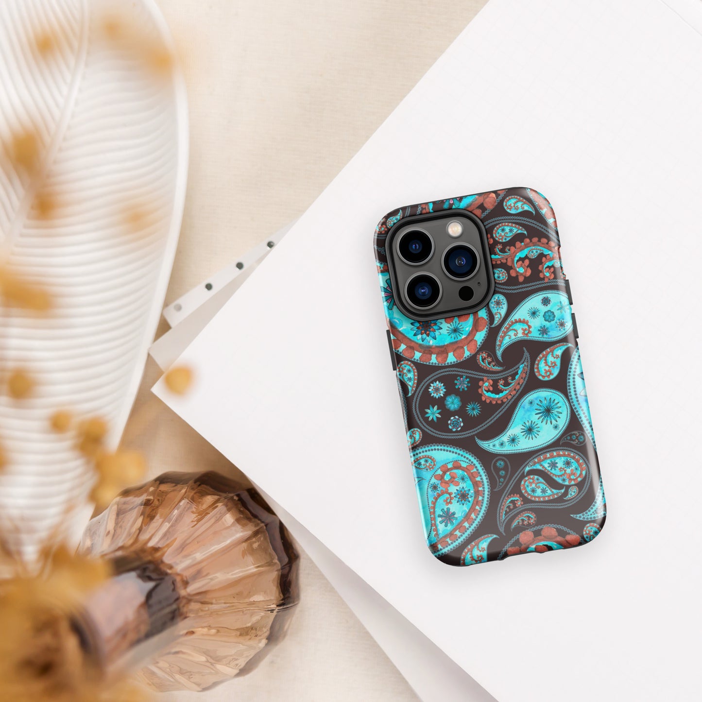 Paisley Tough Case for iPhone®