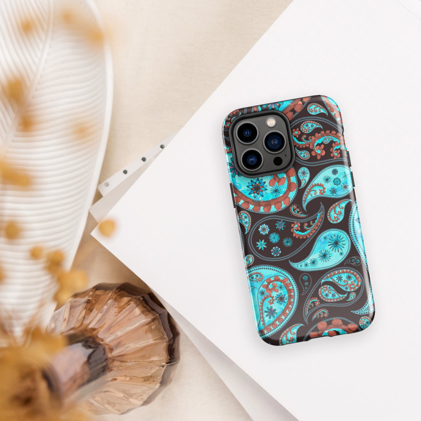 Paisley Tough Case for iPhone®
