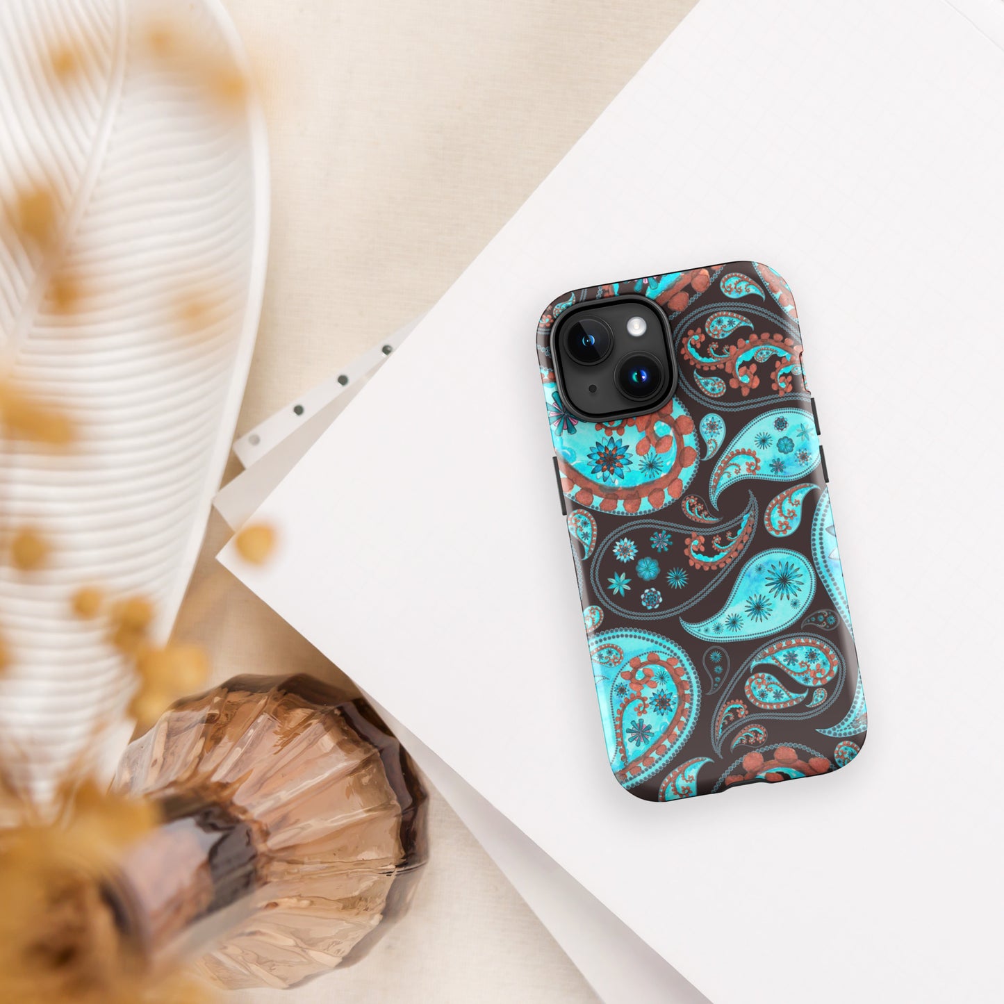 Paisley Tough Case for iPhone®