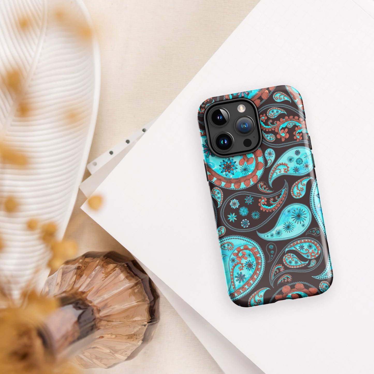 Paisley Tough Case for iPhone®