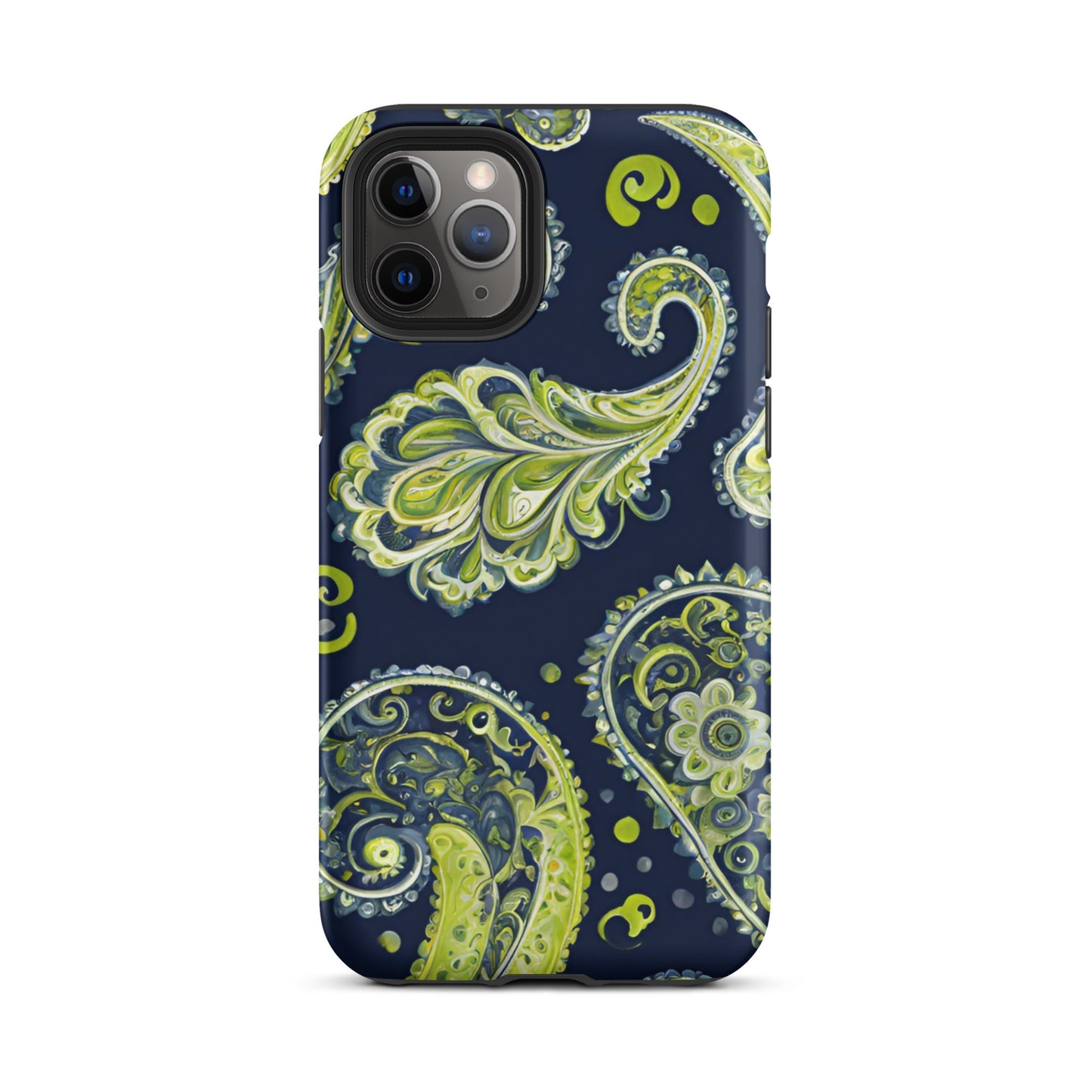 AI Generated Paisley Print Tough Case for iPhone®