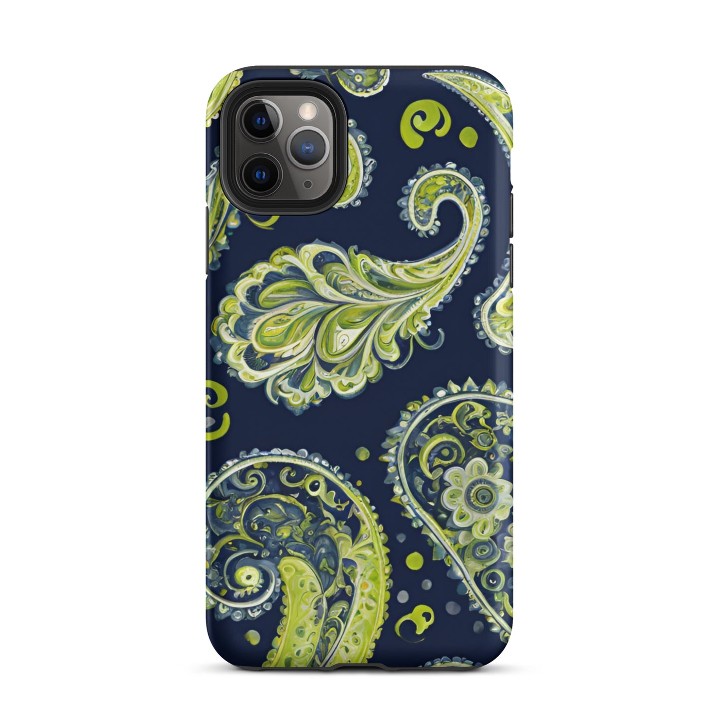AI Generated Paisley Print Tough Case for iPhone®