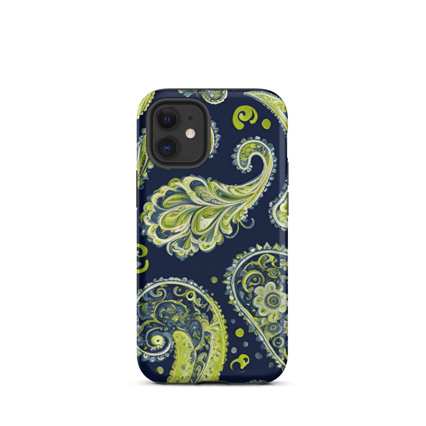 AI Generated Paisley Print Tough Case for iPhone®