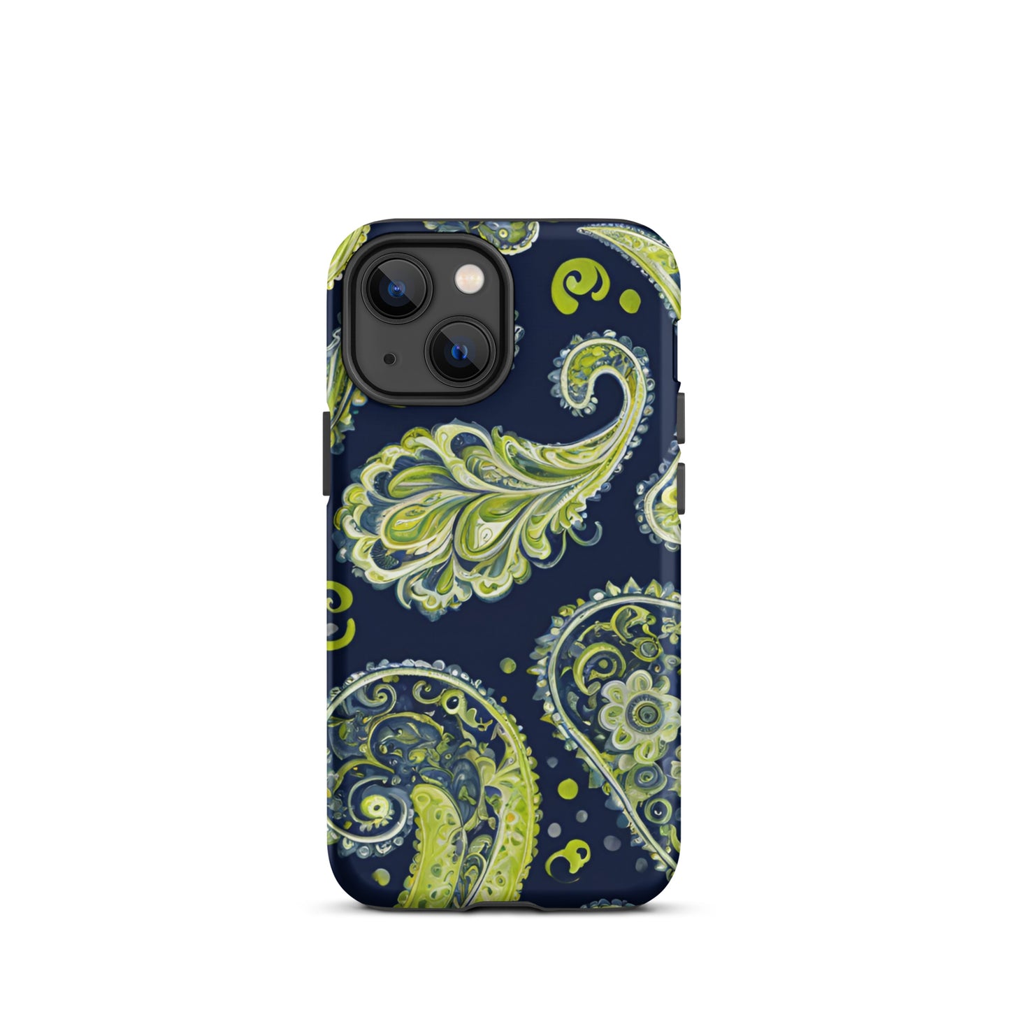 AI Generated Paisley Print Tough Case for iPhone®
