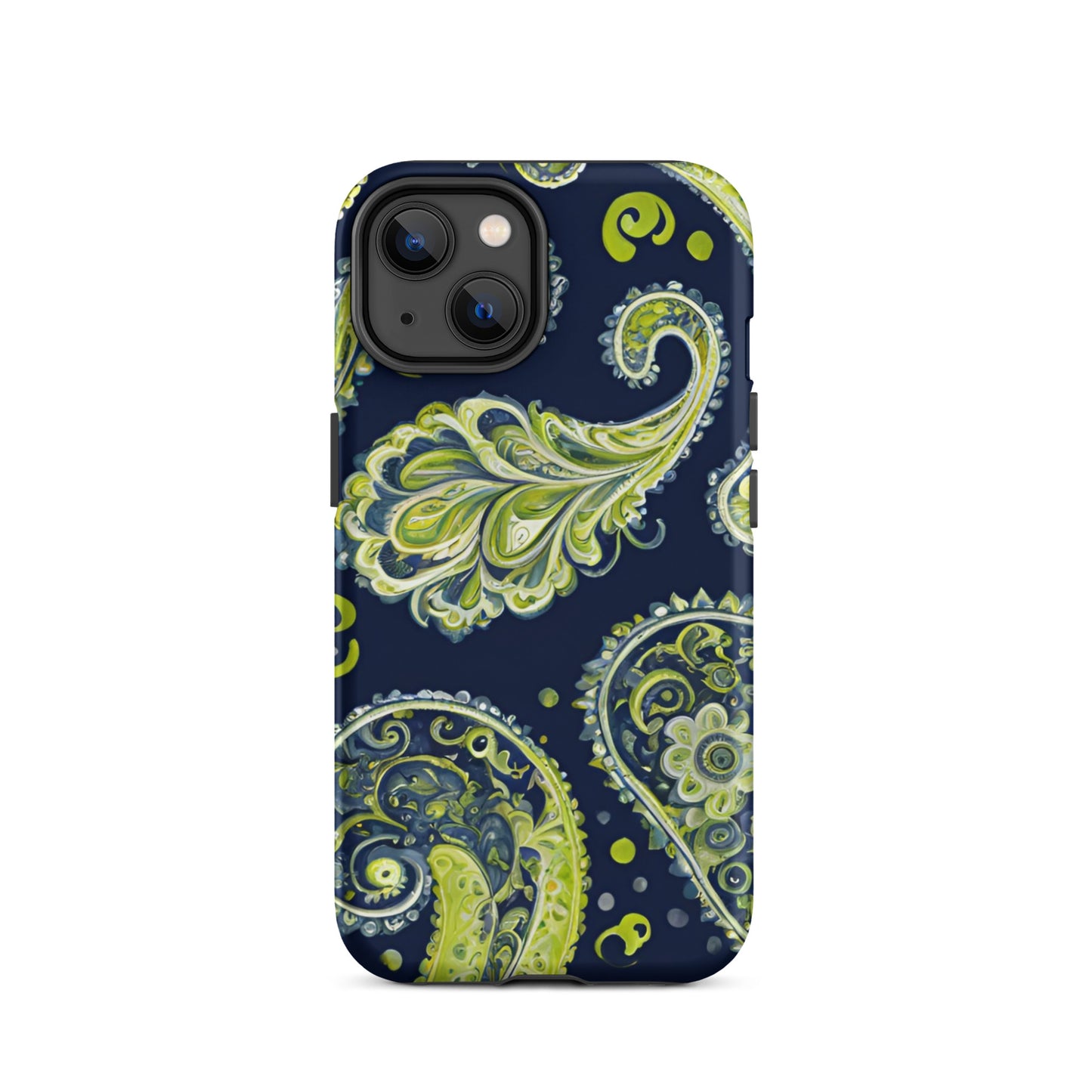 AI Generated Paisley Print Tough Case for iPhone®