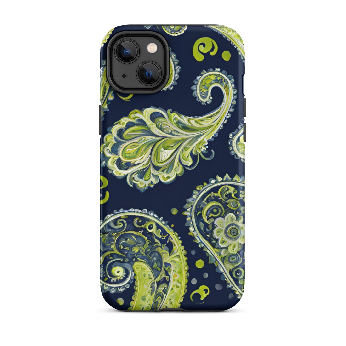 AI Generated Paisley Print Tough Case for iPhone®