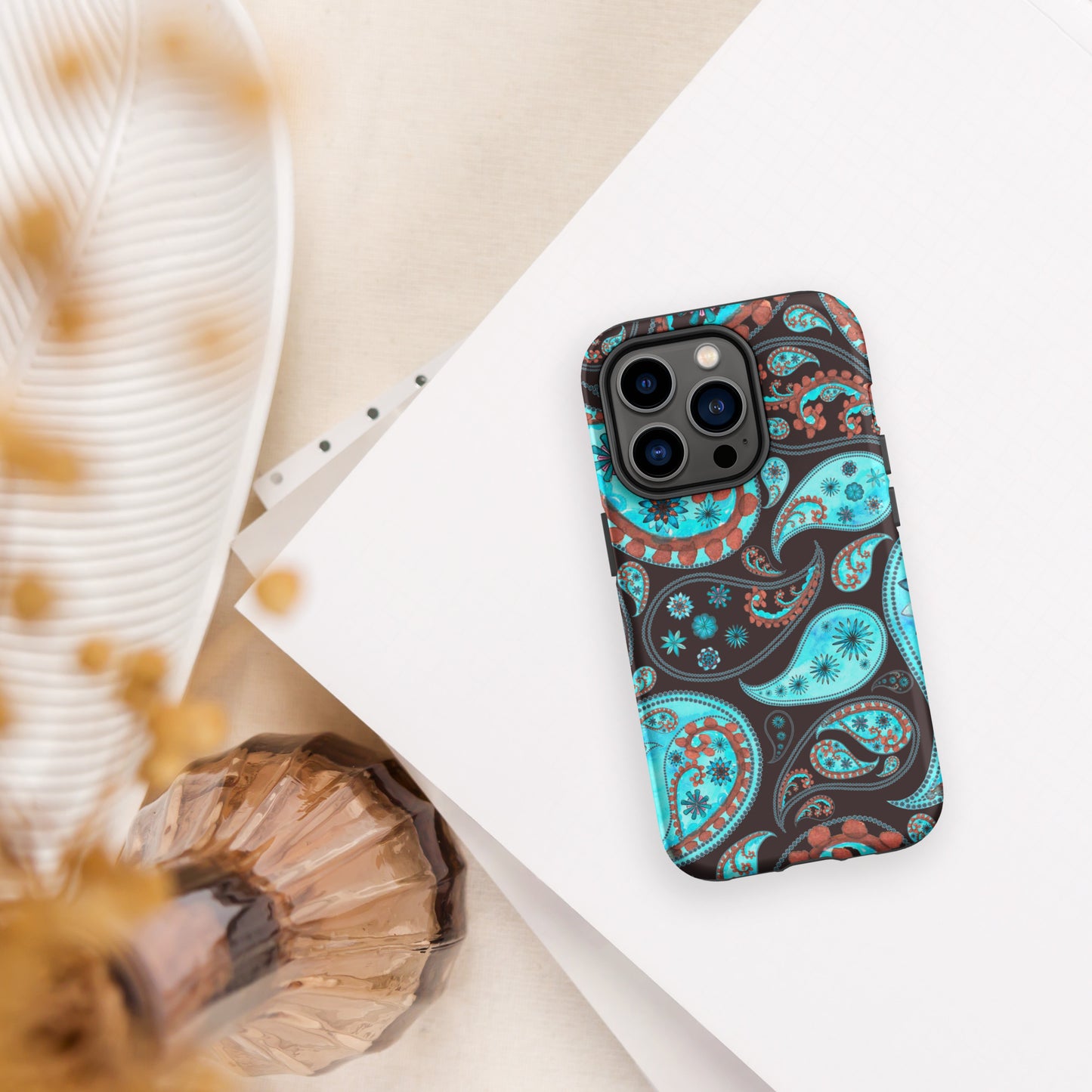 Paisley Tough Case for iPhone®