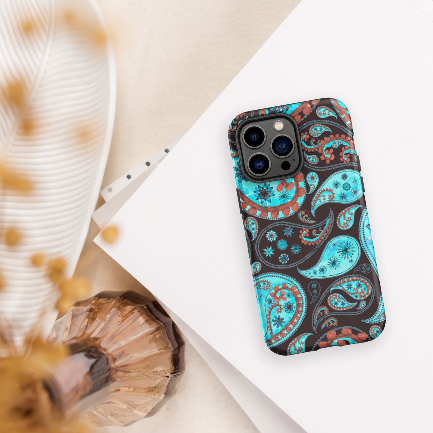 Paisley Tough Case for iPhone®