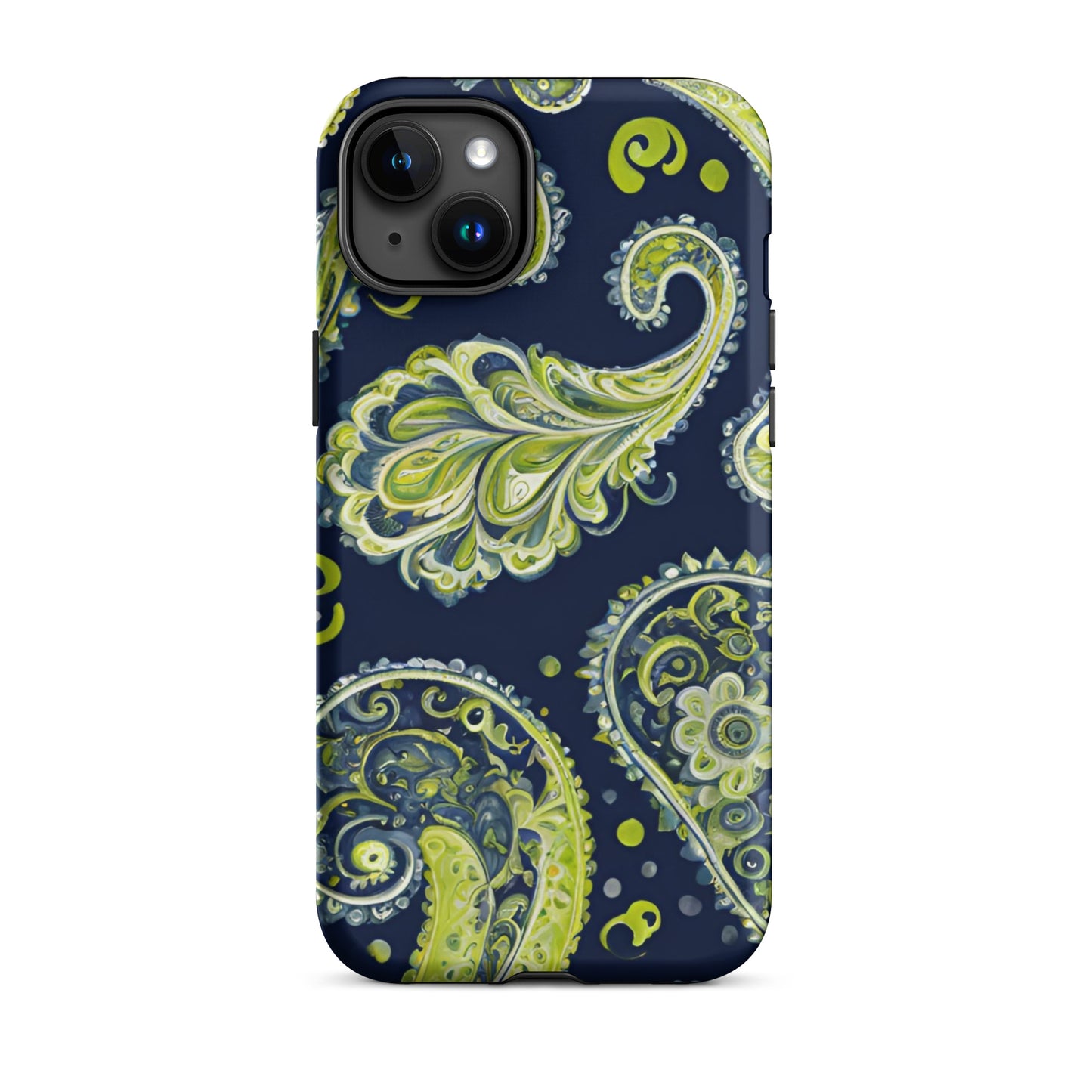 AI Generated Paisley Print Tough Case for iPhone®