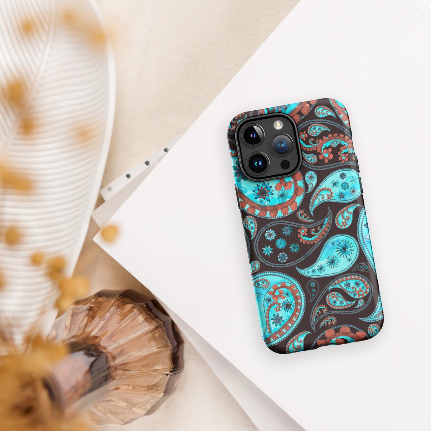 Paisley Tough Case for iPhone®